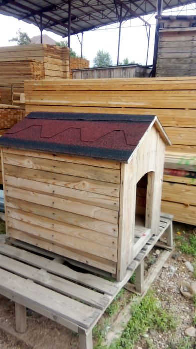 Туалет деревянный уличный