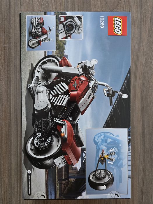 Lego Creator Expert Harley Davidsob Fat boy 10269 Лего мотор Харлей