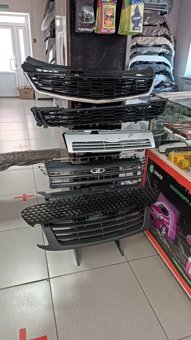 Бампер в цвет кузова приора