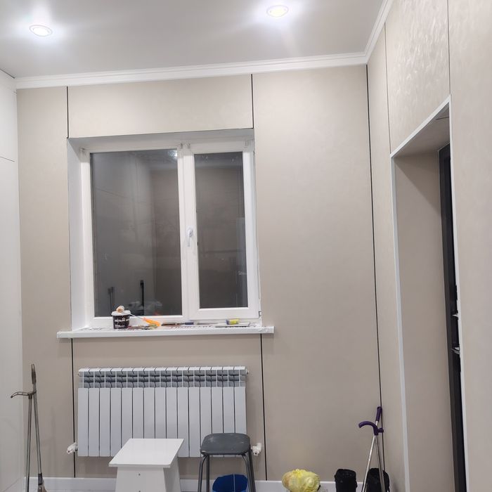 Ремонт квартир обой луверы бамбук панел