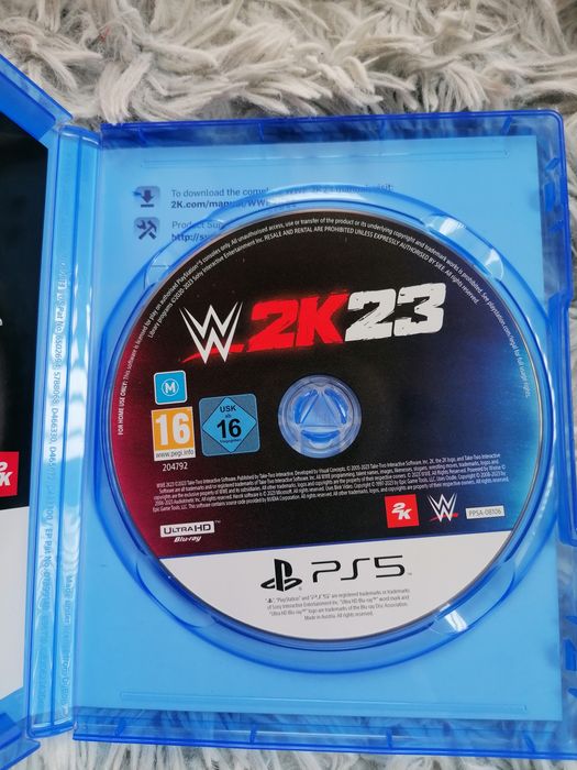 Wwe 2k23 deluxe edition за PS5 + код