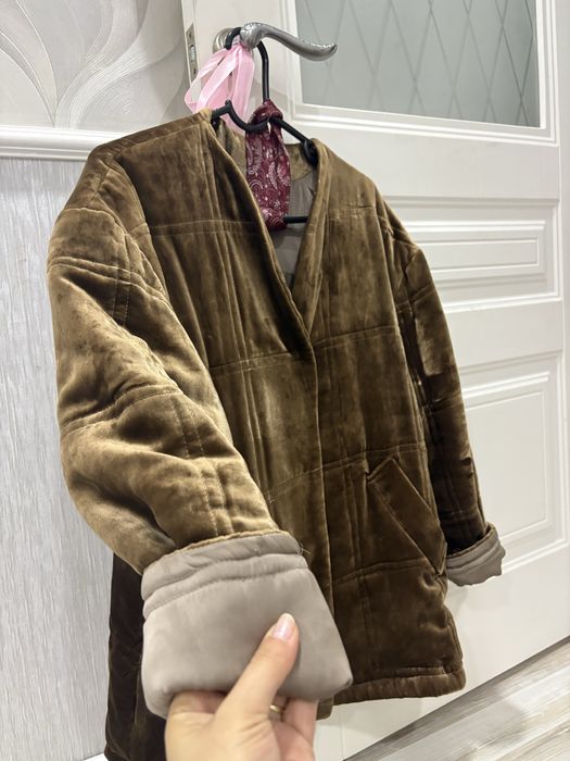 Осенний айна тылқыдан куртка