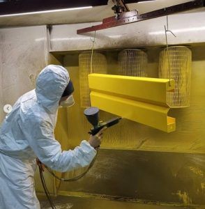 Порошковая покраска печка 7×2.5×2.5