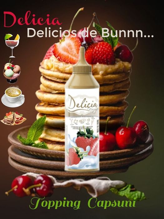 Topping DELICIA, delicios de Bunn...