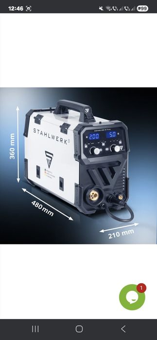 Aparat de sudura Stahlwerk