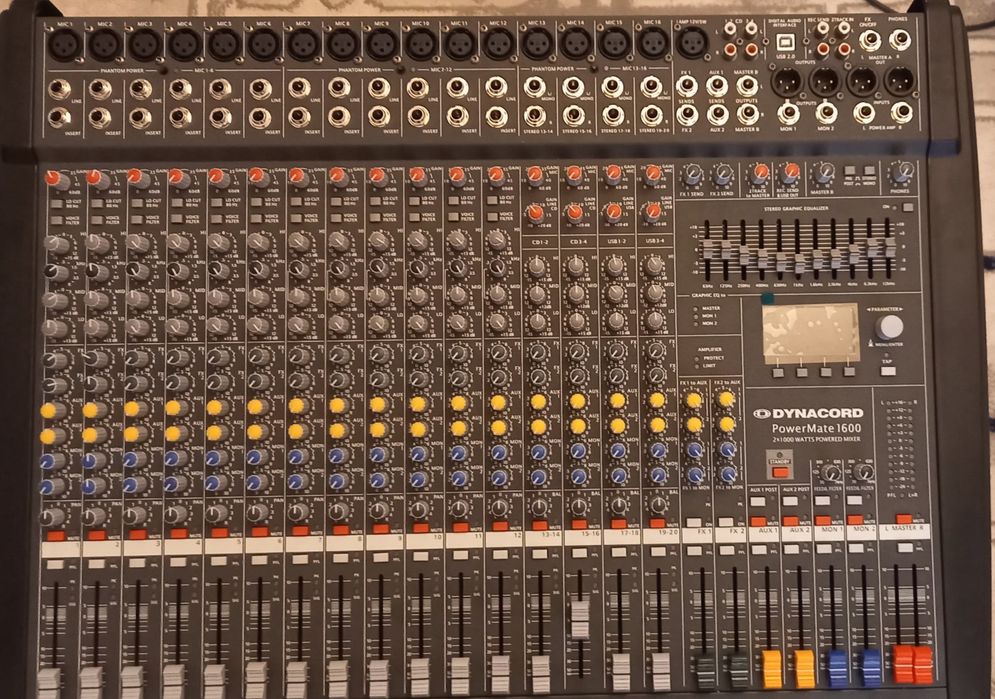 DYNACORD Power Mate 1600 3 версия