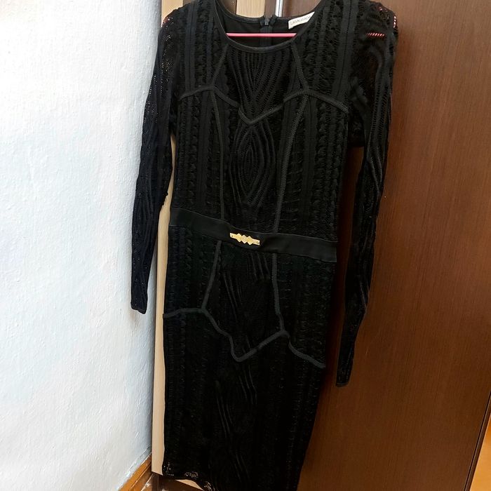 Платье черное, стильное, Lasagrada