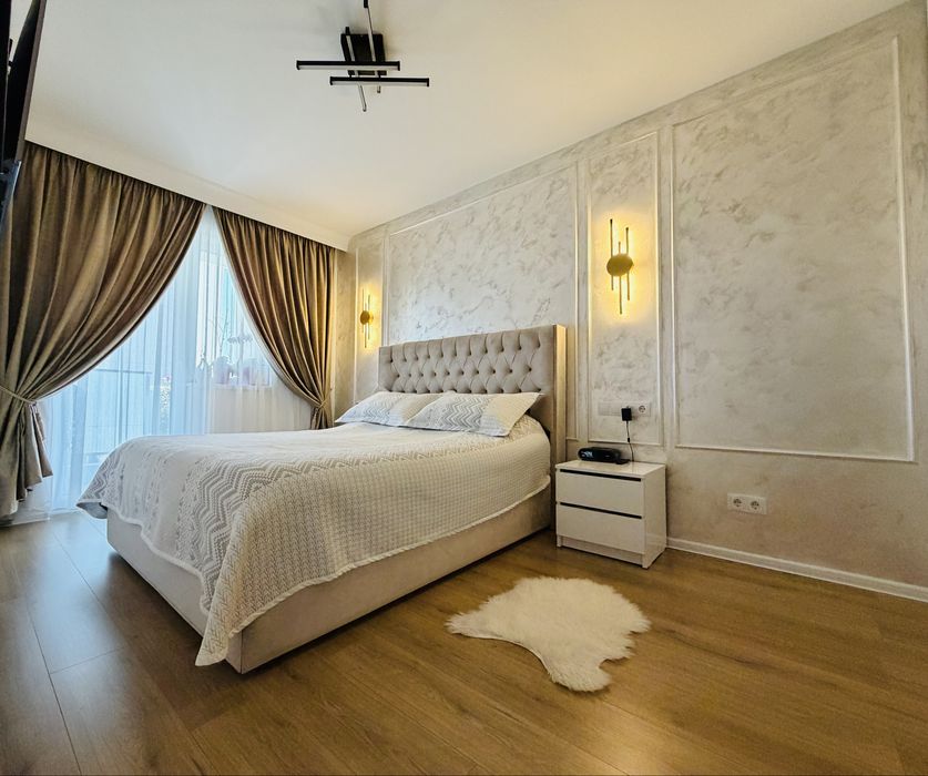 Apartament 2 camere + grădină proprie 70 mp + 2 locuri de parcare