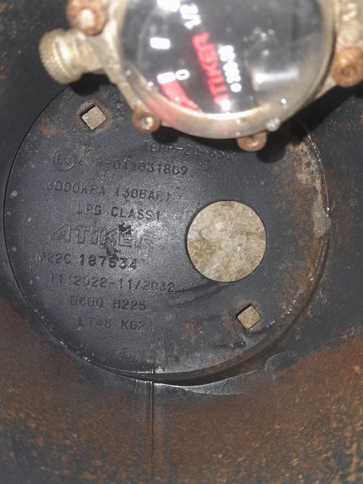 Propan gaz Ballon 48 L 11.2022 yil