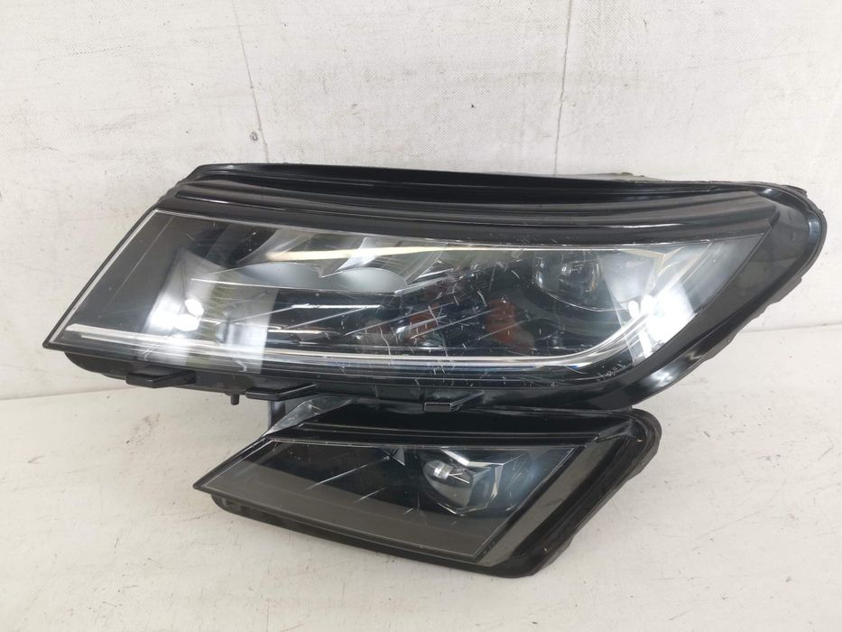 Ляв фар Пълен Led Шкода Кодиак / Skoda Kodiaq 1 Оригинален