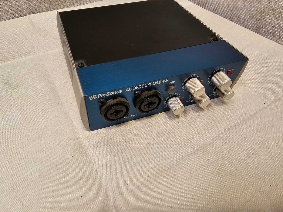 Interfata Audio PreSonus AudioBox USB 96, Placa de Sunet Externa Inregistrari