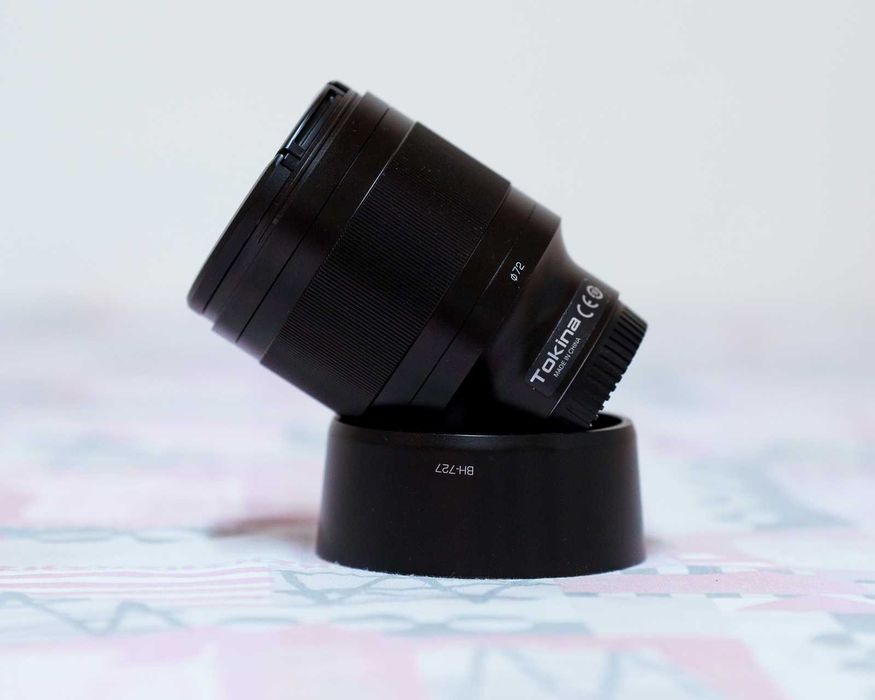Tokina  85mm f1.8 FE
