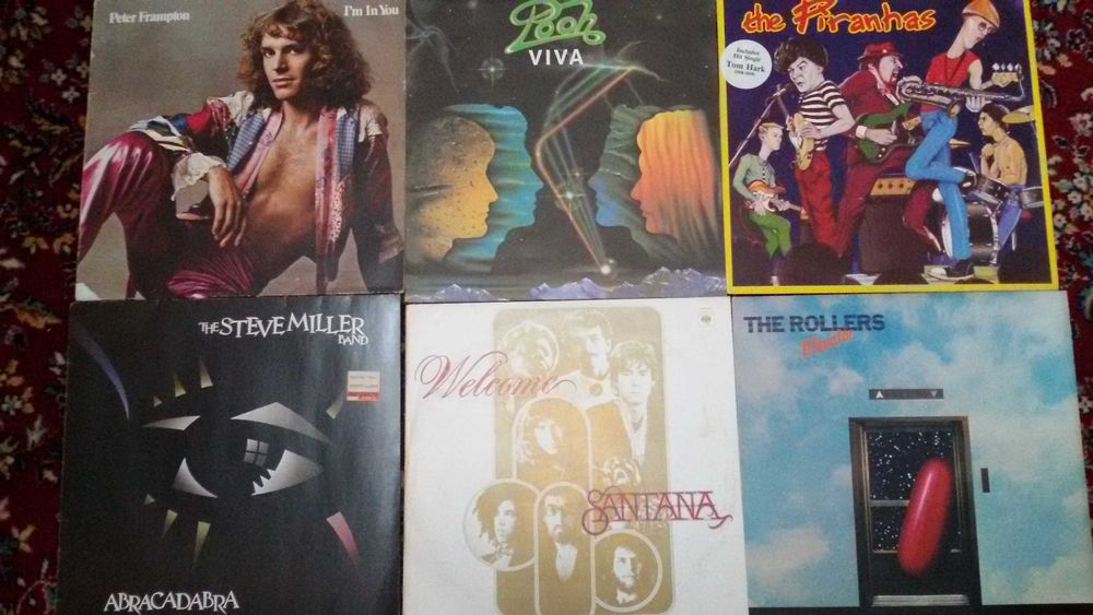 Грамофонни плочи от 70 - 80г. на миналия век в мн. добро състояние