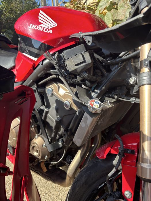 Vand honda cbr 500 accidentet