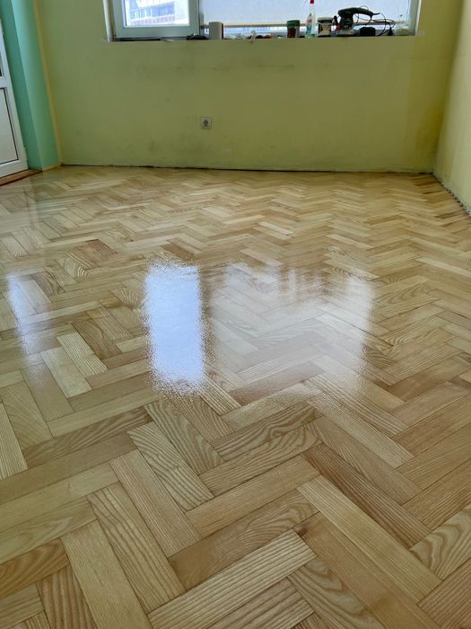 Циклене на паркет и дюшеме