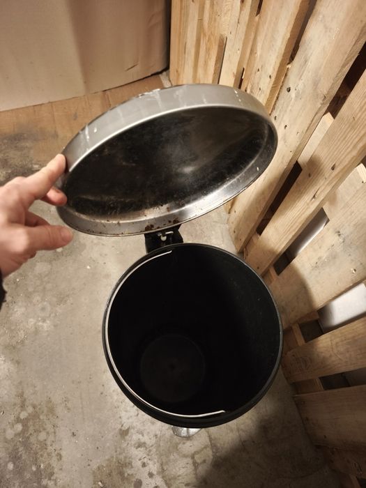 Cos de gunoi inox cu pedala 40 litri