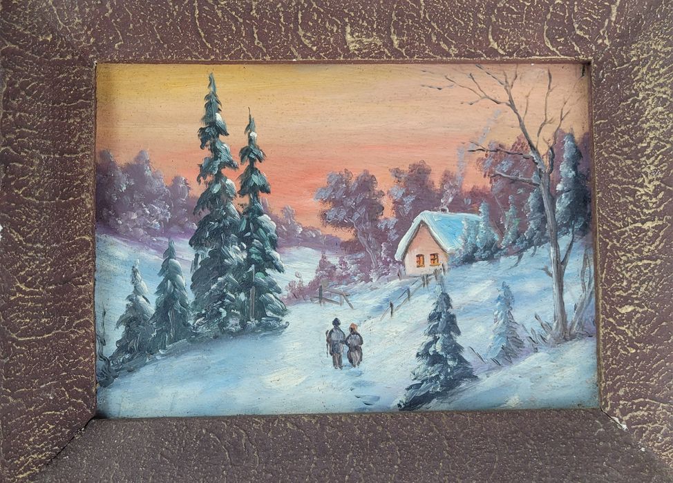 Picturi vechi în rama