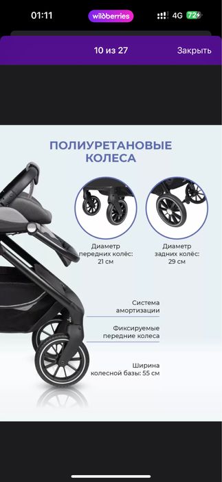 Коляска Forfello