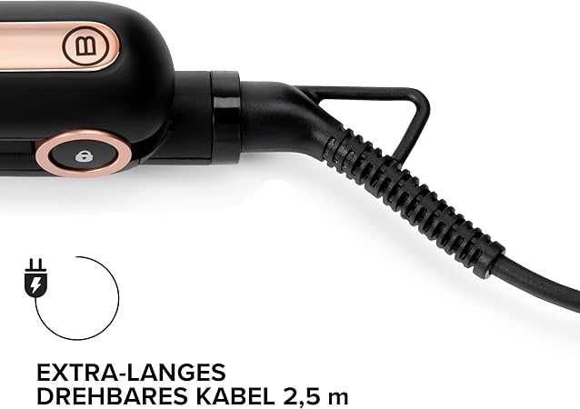 Преса за коса Bellissima Imetec Creativity B9 400, Керамично и кератиново покритие, 150°C - 230°C