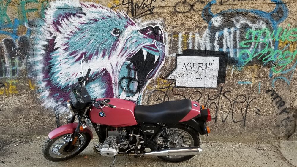 BMW R45 1980 Custom Cafe Racer Scrambler