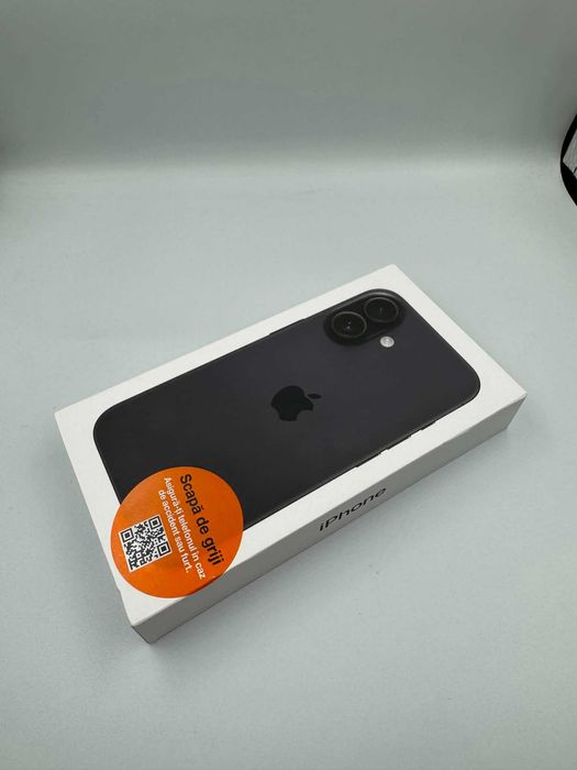 Hope Amanet P5-iPhone 16 Black, 128GB-Sigilat + Garantie 2 ANI !