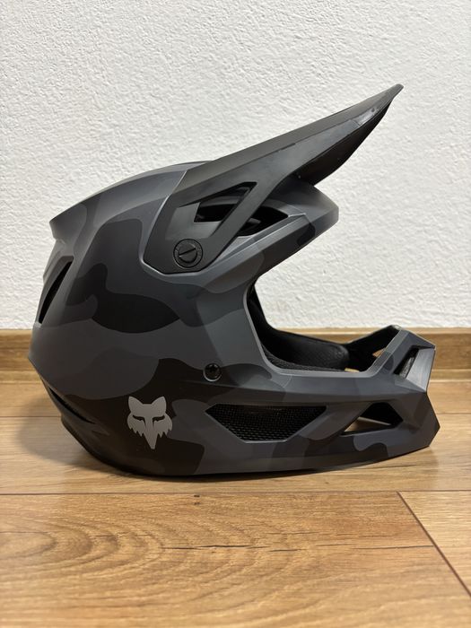 Fox Racing Rampage Camo - Kinder Fullface Helmet