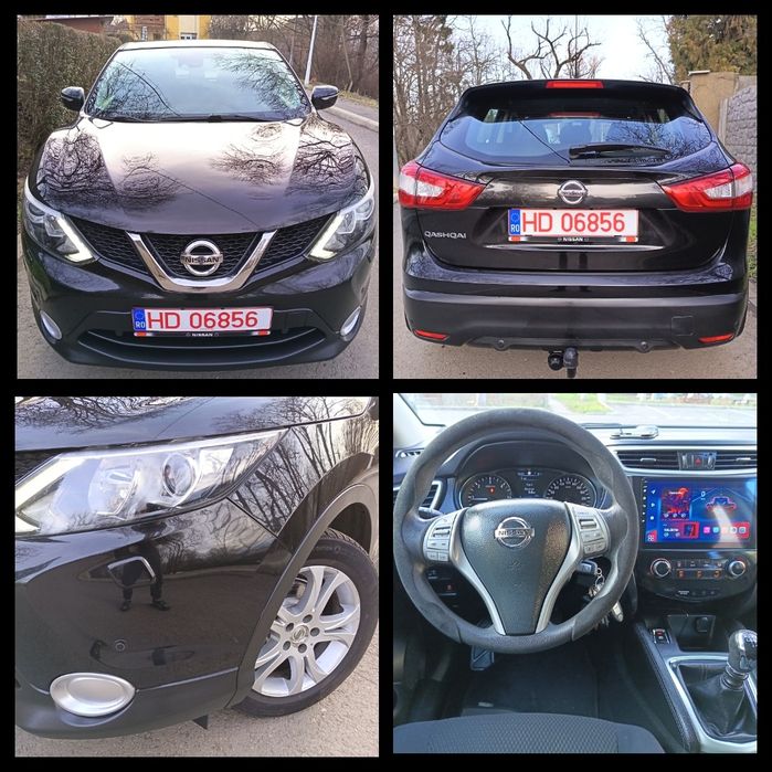 Nissan Qashqai J11*SUV*AF.2015*1.2 Turbo*Benzină*Clima*Pilot*Navi*Led!