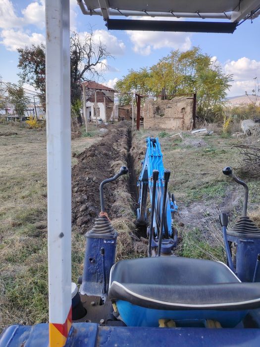 Услуги с мини багер