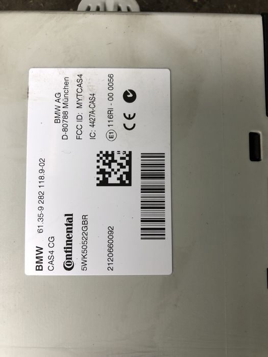 Компютър/кас/ключ бмв х3 ф25 3.5д 313 ( computer bmw x3 F25 3.5d 313hp