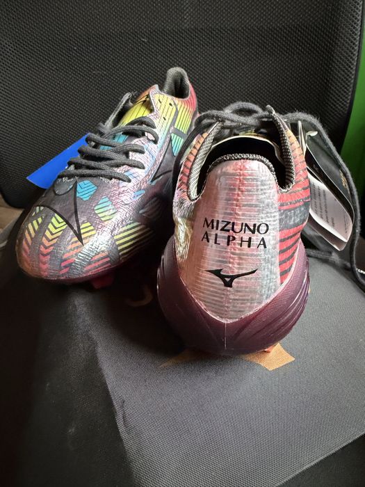 Ghete de fotbal Mizuno Alpha Japan, noi, mărimea EU 38 / 24 cm
