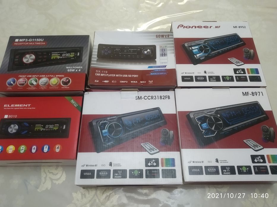 Pioneer Spark matiz damas nexia   lacetti mafon magnitafon radio