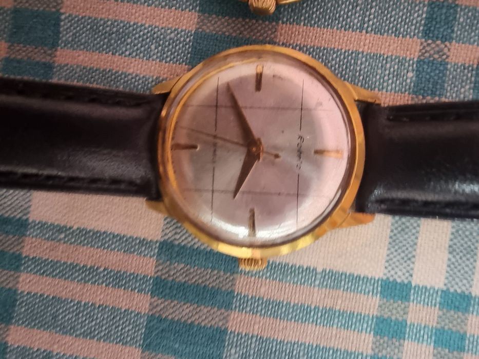 Позолоченные часы Полёт и Ракета