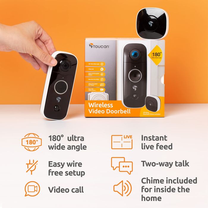 Беспроводной видеодомофон монитор дверной звонок видео наблюдение США