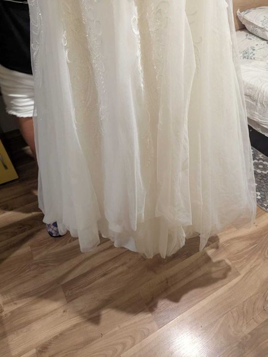 Булчинска рокля + воал купувана  от Асеновград