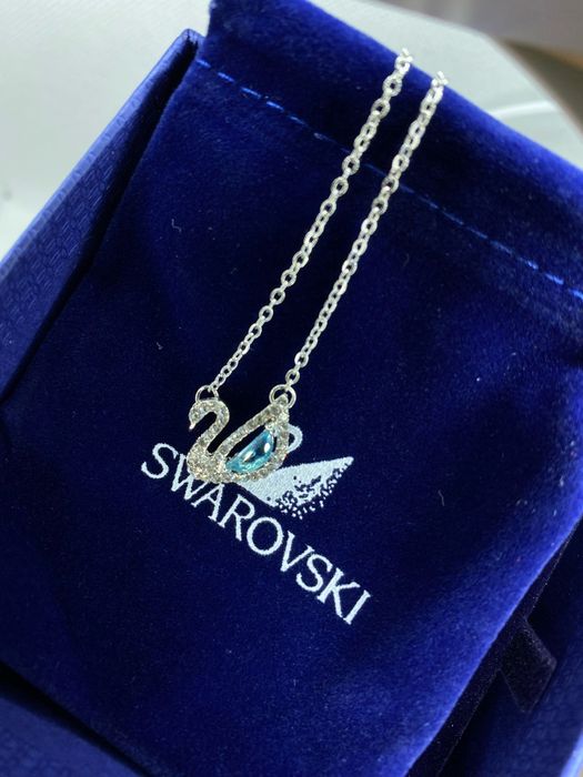 Lanț Swarovski Lebada