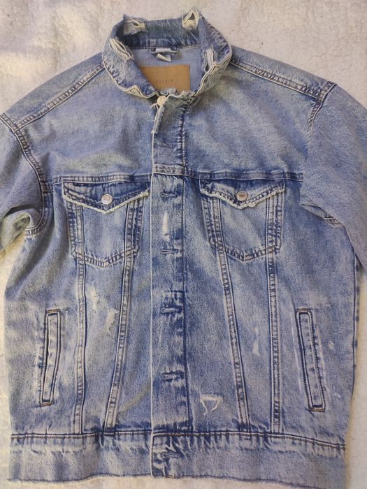 Дънково яке h&m в син цвят