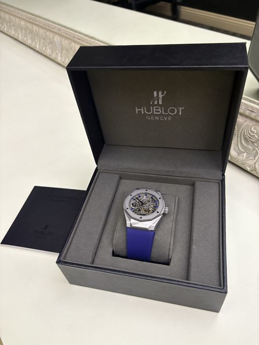 Hublot Skeleton часы наручные механические ТОРГА НЕТ