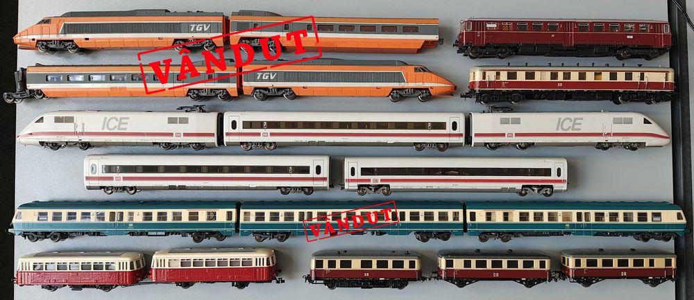 Locomotive trenulet electric H0, Piko, Roco, Trix