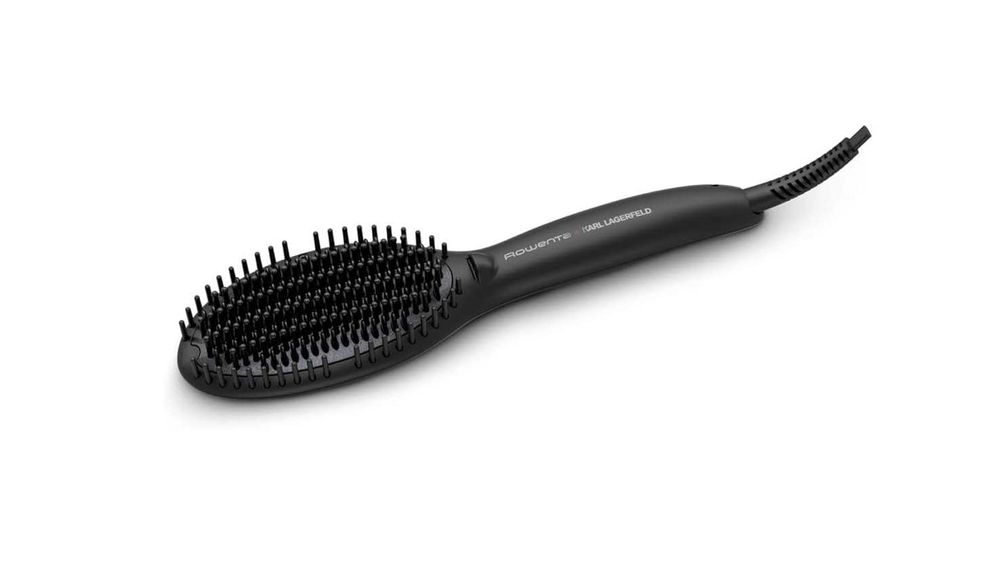Четка за изправяне Rowenta x Karl Lagerfeld CF582L за всички типове коса
