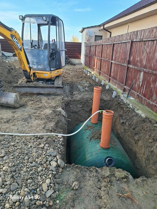 Fose septice, montaj ...