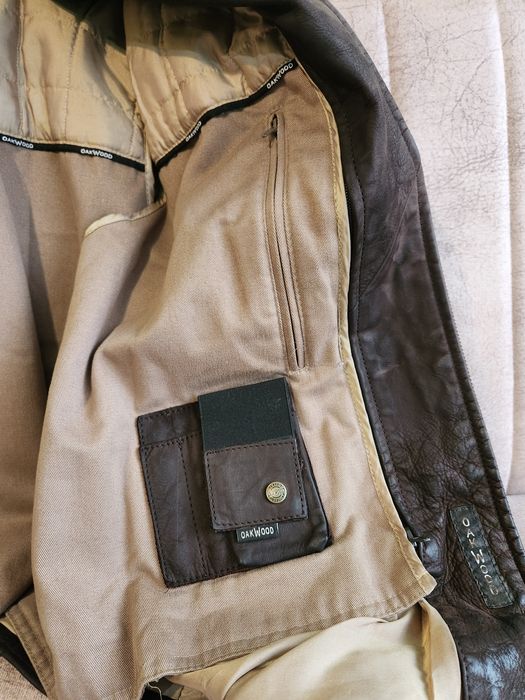 Кожено мъжко яке OakWood