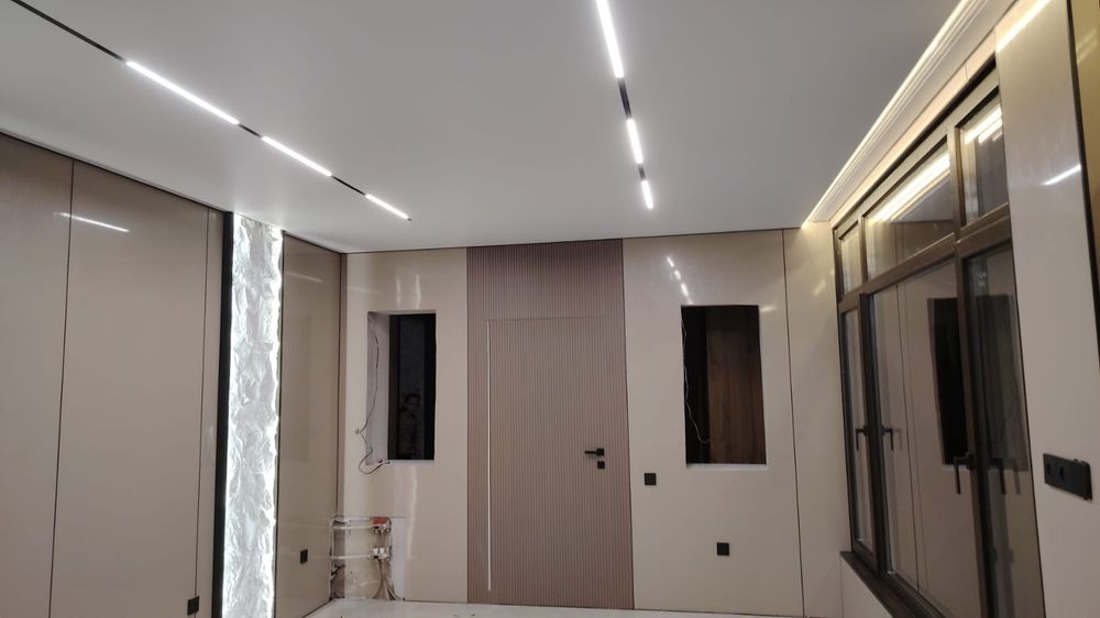 Натяжные потолки под ключ