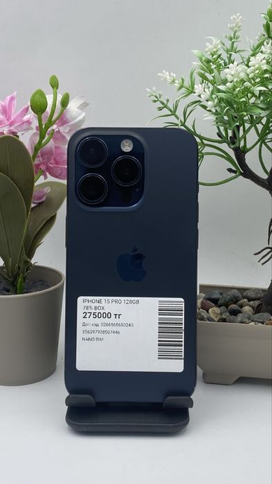 Iphone 15 pro 128/78% box айфон 15 про 128/78%