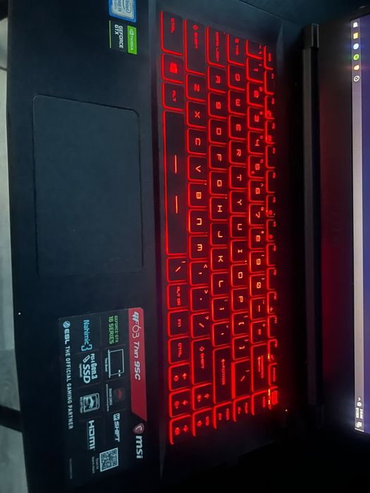 Laptop gaming Msi