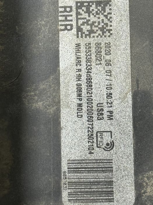 Overfender bandou dreapta fata spate Bmw X6 G06 M-pachet