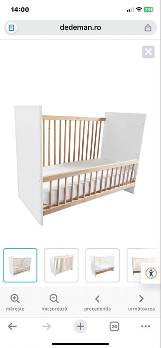 Vand patut nou de bebe