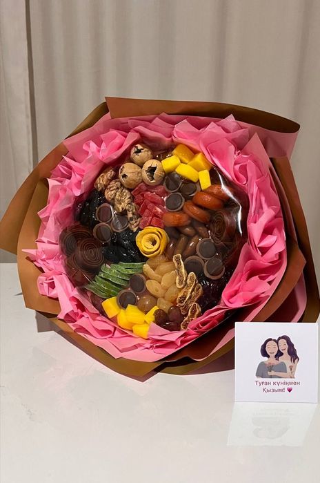 Букеты из сухофруктов