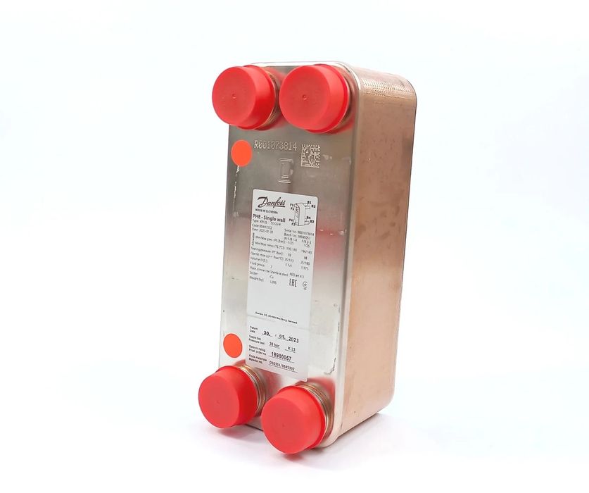 Schimbator de căldură brazat din inox Danfoss  apa termală calda