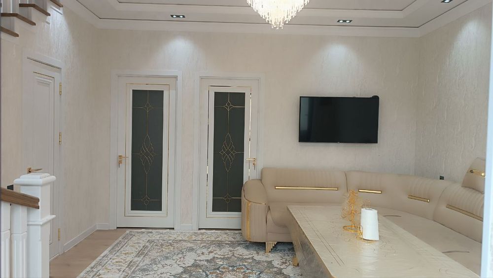 Новый 2х этажный Евро Коттедж 1,2 сотки 140 м² 5 комнат в стиле Hi-Tec