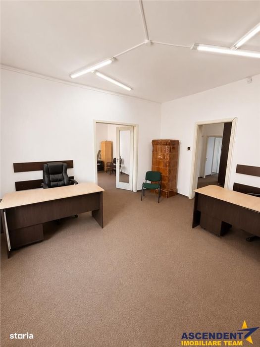 Spatiu pretabil:birouri cabinete servicii, acces stradal,curte proprie